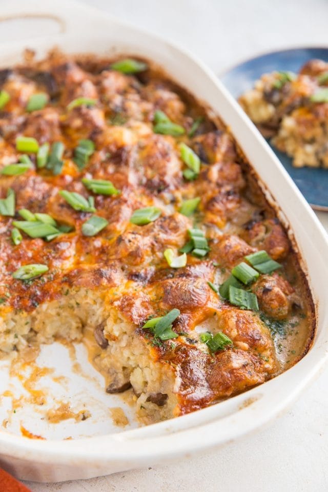 Vegan Tater Tot Casserole - The Roasted Root