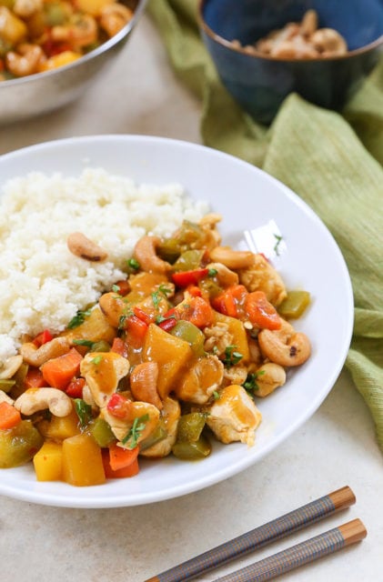 Mango Cashew Chicken