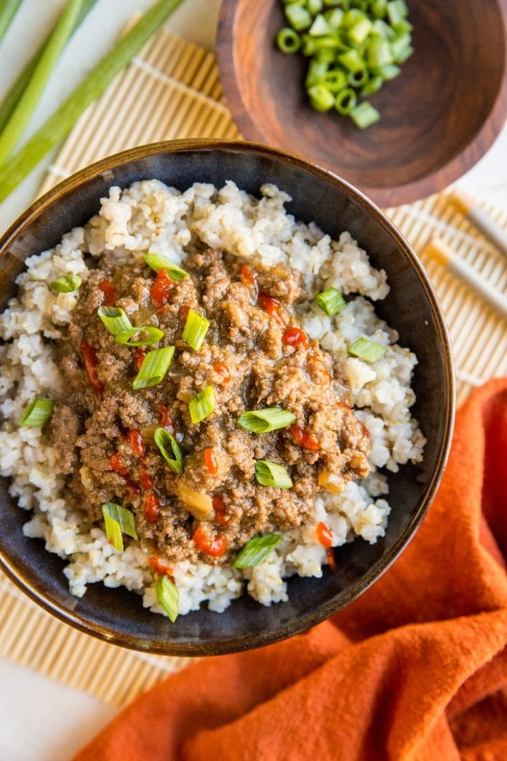 20-Minute Mongolian Ground Beef (Paleo, Soy-Free) - The Roasted Root