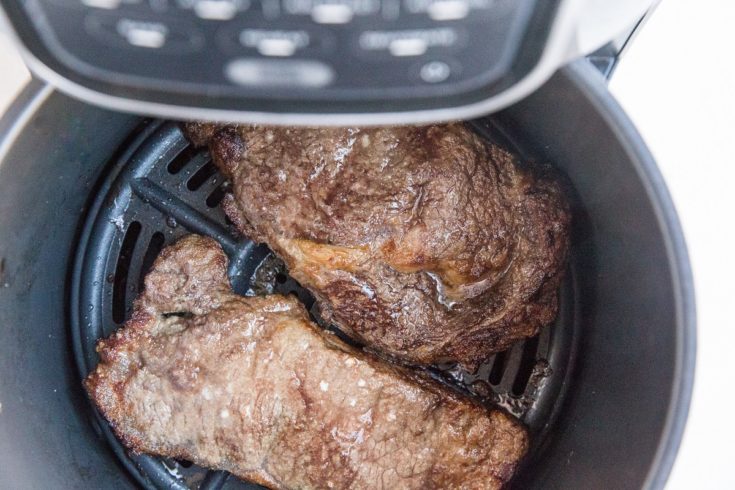 Air Fryer Steak - The Roasted Root