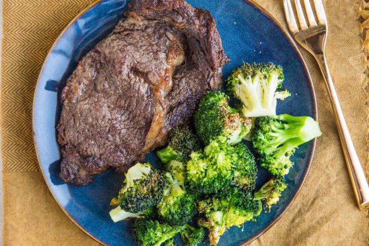 Air Fryer Steak - The Roasted Root