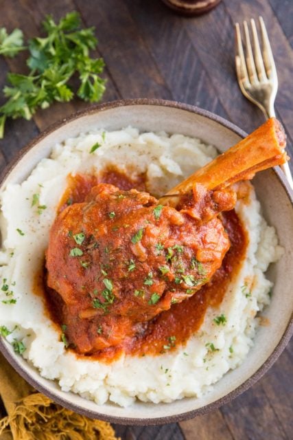 Instant Pot Lamb Shanks - The Roasted Root