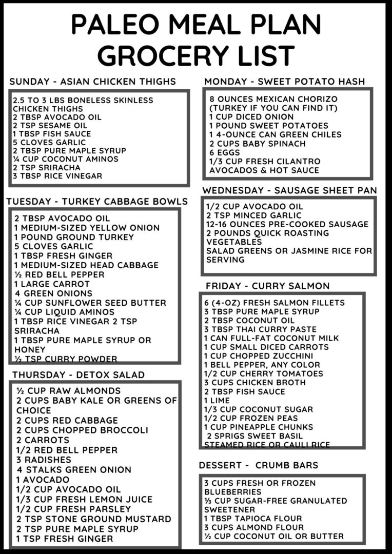 Healthy Meal Plan - Week 24 - The Roasted Root