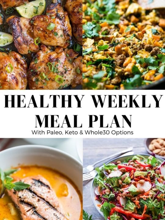 Weekly Meal Plan - The Roasted Root