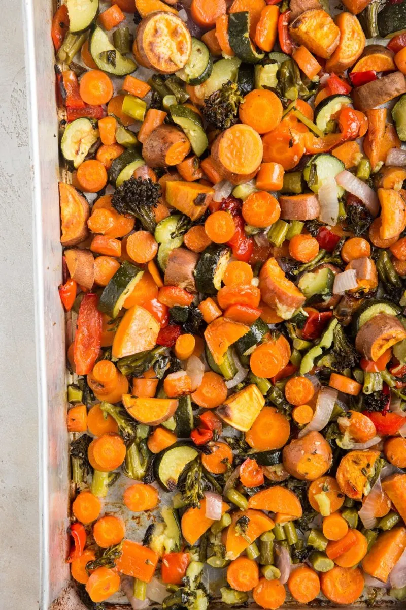 roasting vegetables