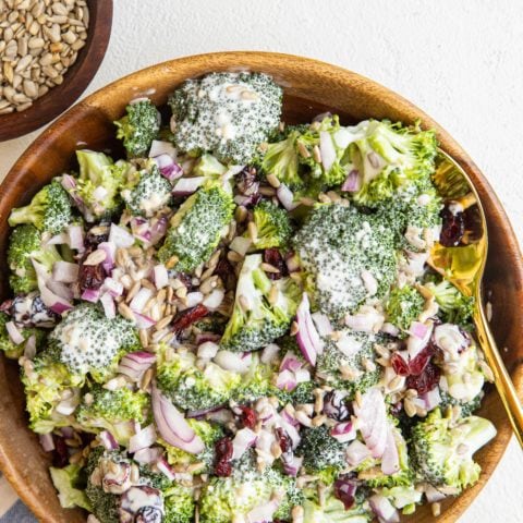 The BEST Broccoli Salad - The Roasted Root