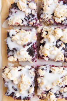 5-Ingredient Blackberry Pie Bars (Gluten-Free, Vegan) - The Roasted Root