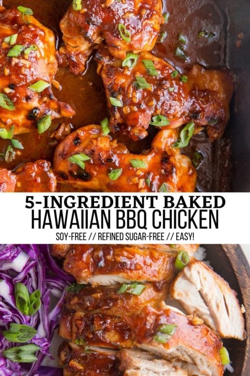 Baked Hawaiian BBQ Chicken - The Roasted Root