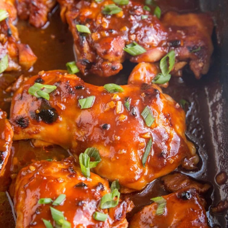 Baked Hawaiian BBQ Chicken - The Roasted Root