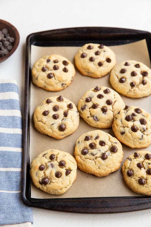 Keto Chocolate Chip Cookies with Coconut Flour - The Roasted Root