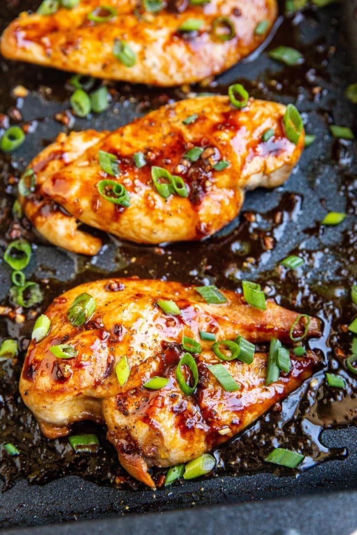 Asian Baked Chicken Breasts - The Roasted Root