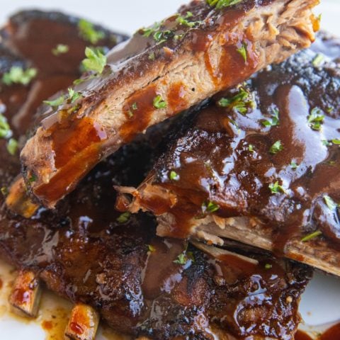 Crock Pot Ribs - The Roasted Root