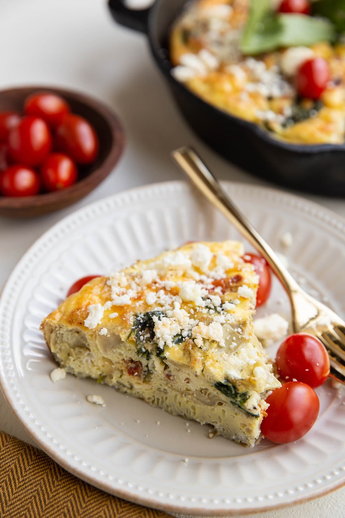 Greek Frittata - The Roasted Root