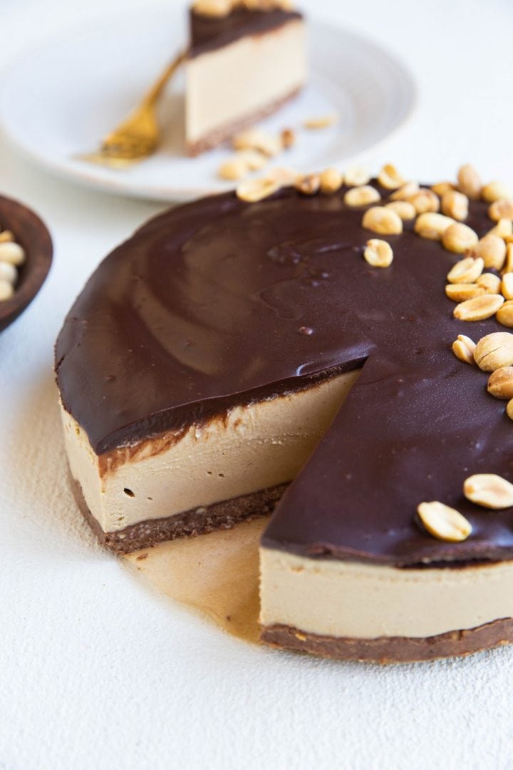 Dairy Free Low Carb Peanut Butter Pie The Roasted Root