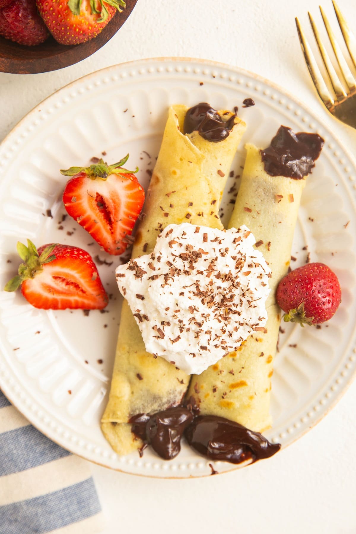 Gluten-Free Crepes - Easy Almond Oat Crepes Recipe