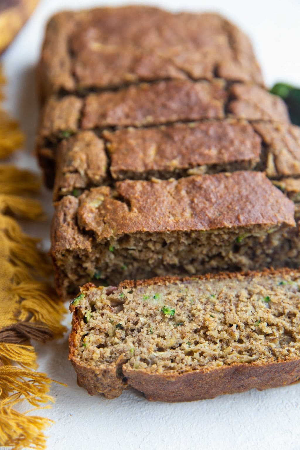 Healthy Oatmeal Zucchini Banana Bread - The Roasted Root