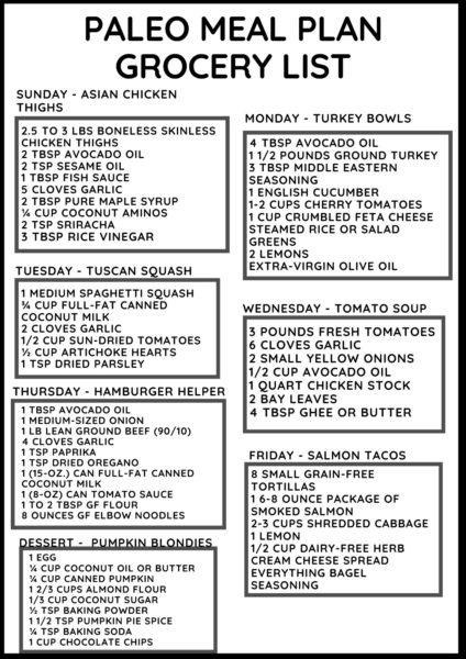 Healthy Weekly Meal Plan - Week 30 - The Roasted Root