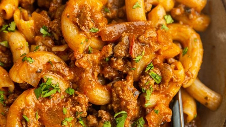 Gluten-Free Dairy-Free Hamburger Helper - The Roasted Root