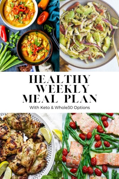 Healthy Weekly Meal Plan - Week 29 - The Roasted Root