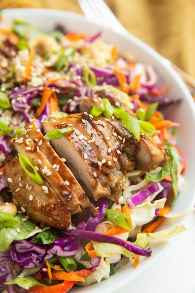 Sesame Ginger Chicken Salad The Roasted Root 9709