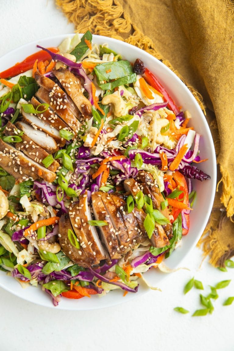 Sesame Ginger Chicken Salad The Roasted Root