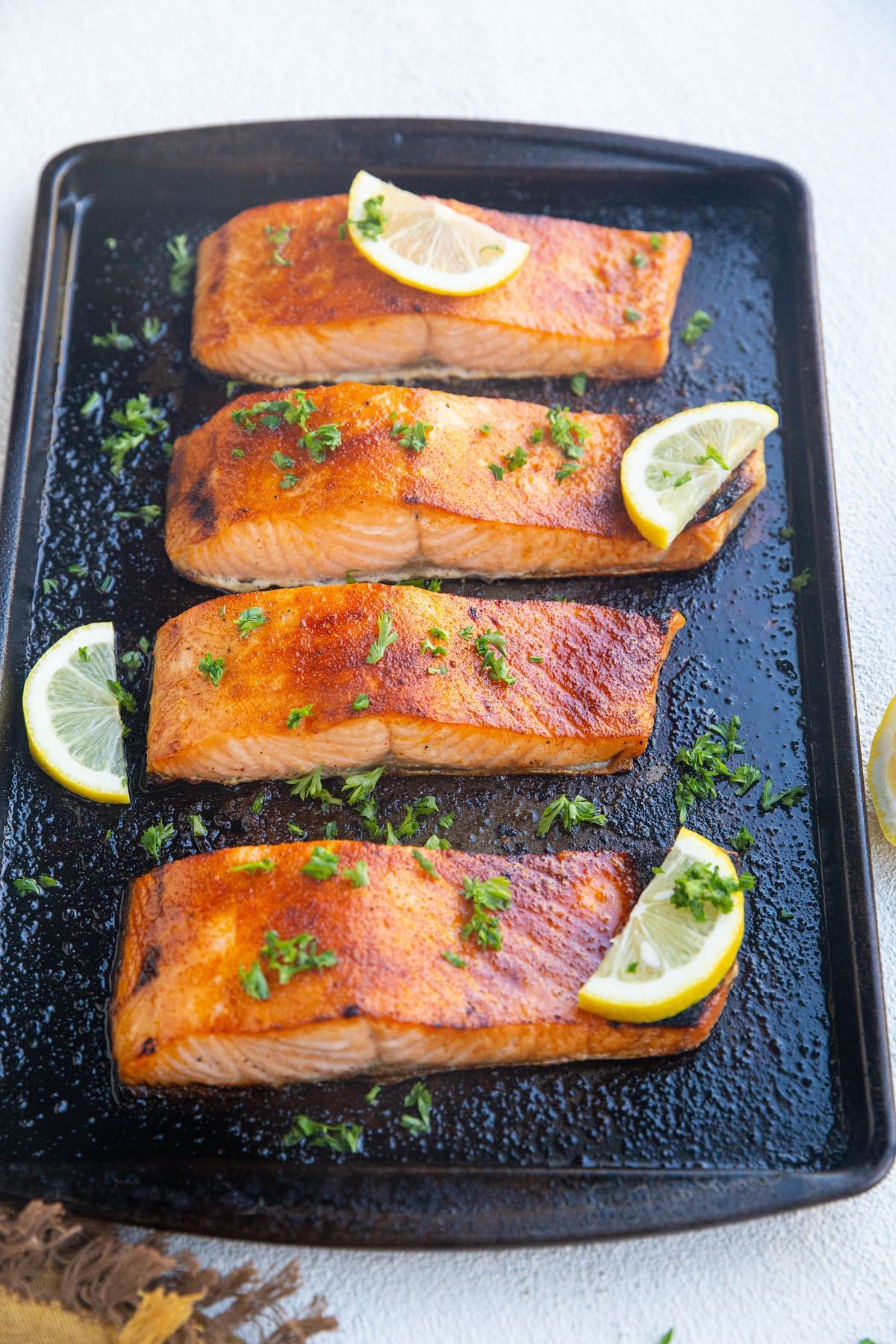 Broiled Salmon Recipe - The Roasted Root