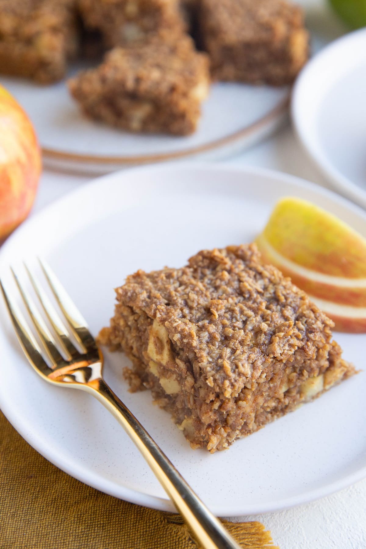 6Ingredient Apple Oatmeal Bars (Vegan) The Roasted Root