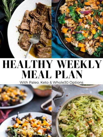 Weekly Meal Plan - The Roasted Root