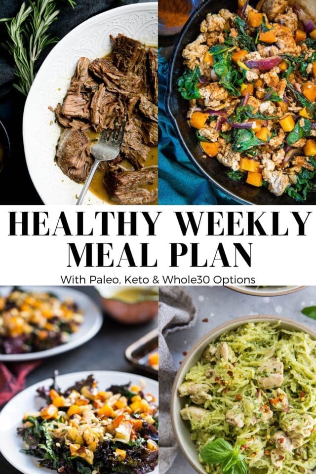 Healthy Meal Plan - Week 31 - The Roasted Root