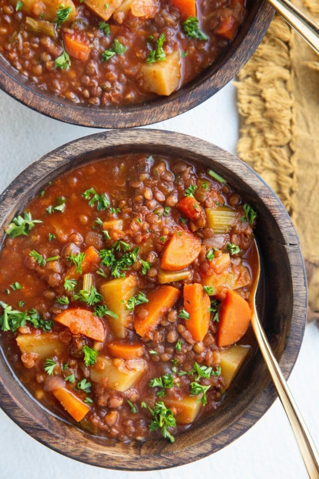 Instant Pot Lentil Soup The Roasted Root