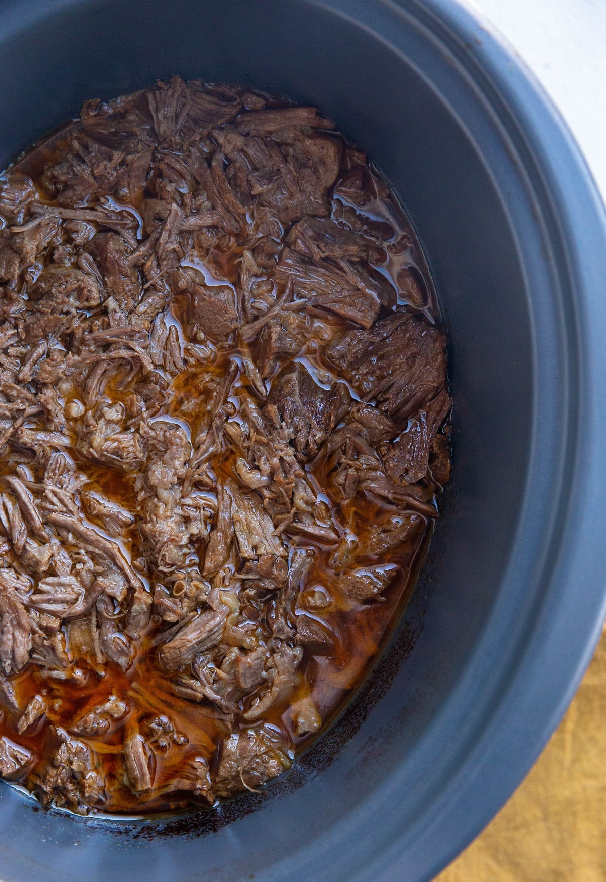 Crock Pot Mexican Shredded Beef - The Roasted Root