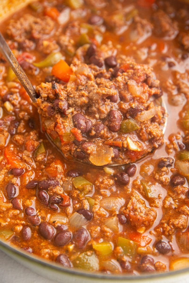 Easy Stove Top Beef Chili The Roasted Root