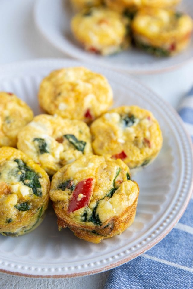 Chicken and Spinach Egg Cups - The Roasted Root