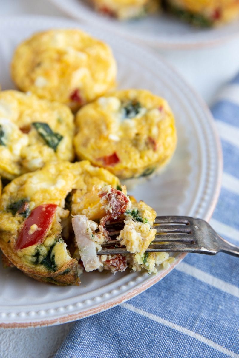 Chicken and Spinach Egg Cups - The Roasted Root