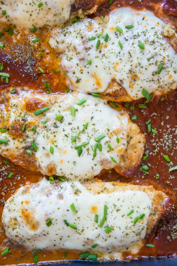 Keto Chicken Parmesan (Grain-Free) - The Roasted Root