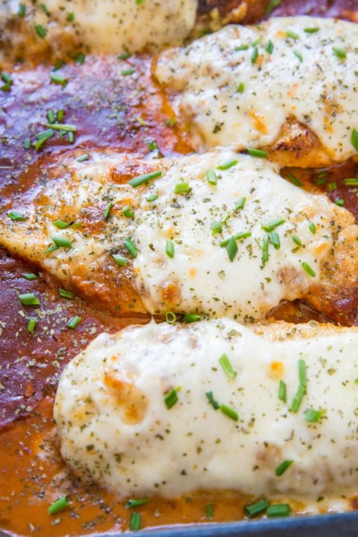 Keto Chicken Parmesan (Grain-Free) - The Roasted Root