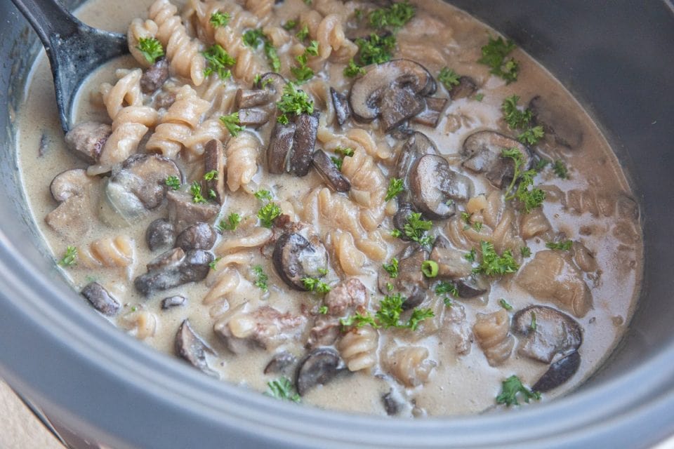 Crock Pot Beef Stroganoff Dairy Free Gluten Free The Roasted Root