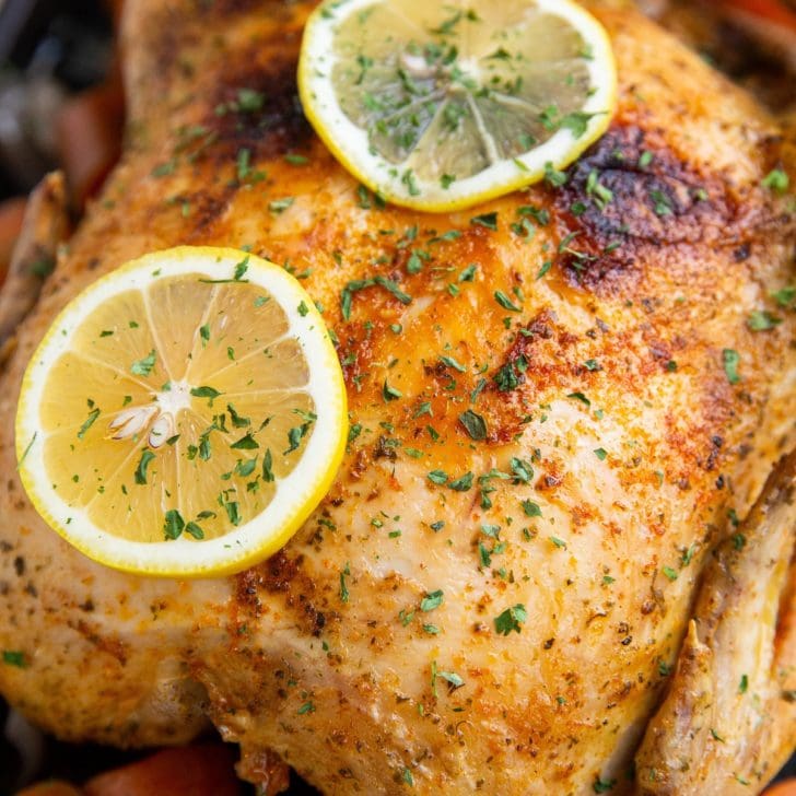 Crock Pot Whole Chicken - The Roasted Root