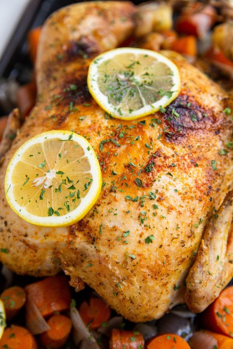 Crock Pot Whole Chicken - The Roasted Root