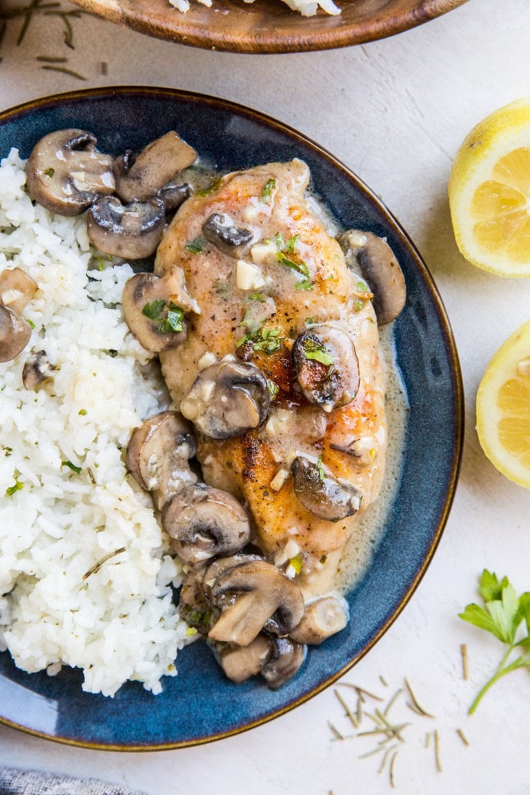 Gluten-Free Chicken Marsala (dairy-free) - The Roasted Root