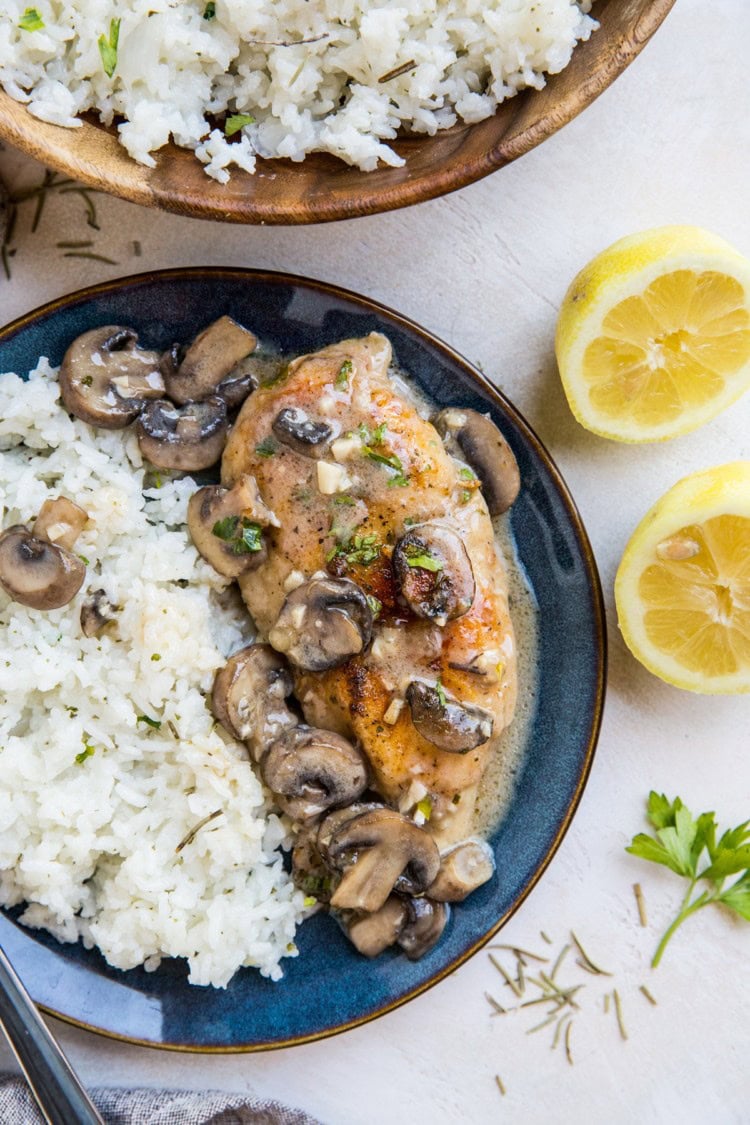 Gluten-Free Chicken Marsala (dairy-free) - The Roasted Root