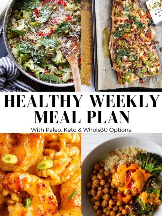 Weekly Meal Plan - The Roasted Root