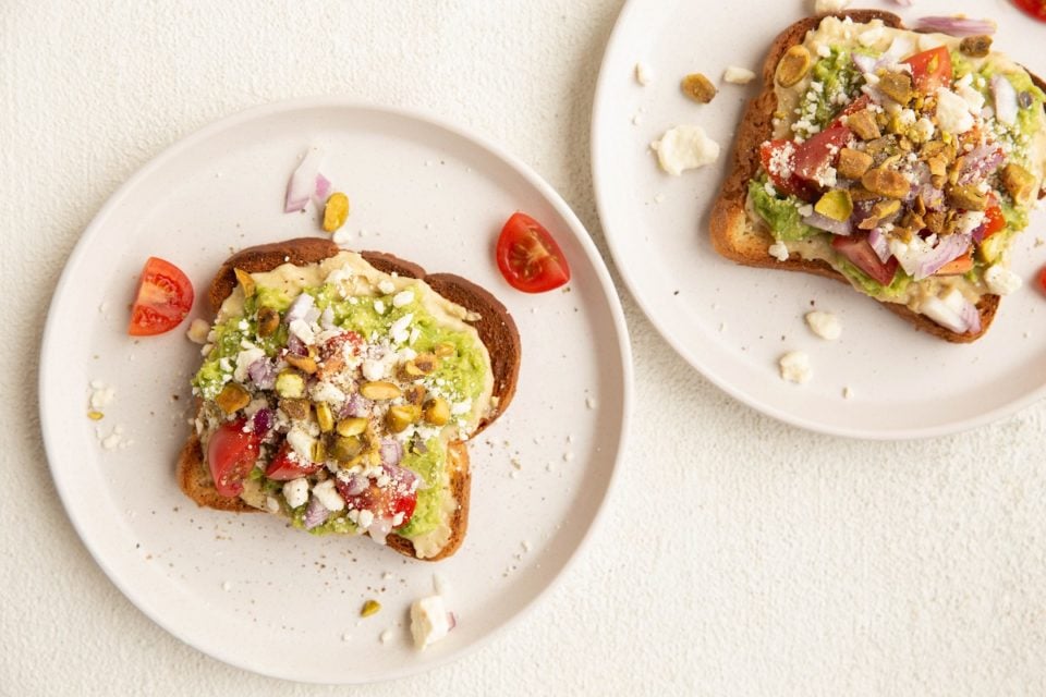 Life-Changing Hummus Avocado Toast - The Roasted Root