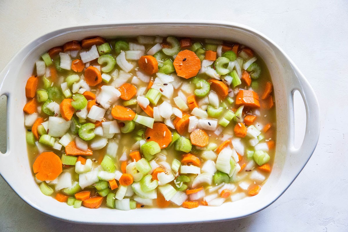 How to make chicken and rice casserole