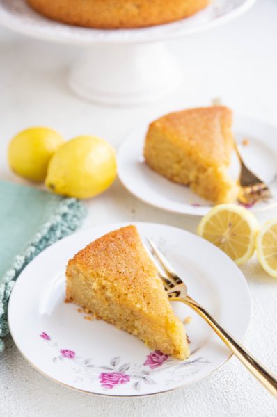 Almond Flour Lemon Cake - The Roasted Root