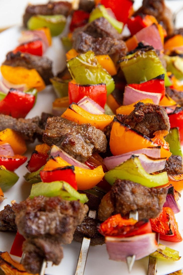 Grilled Steak Kabobs (With Oven Instructions) The Roasted Root