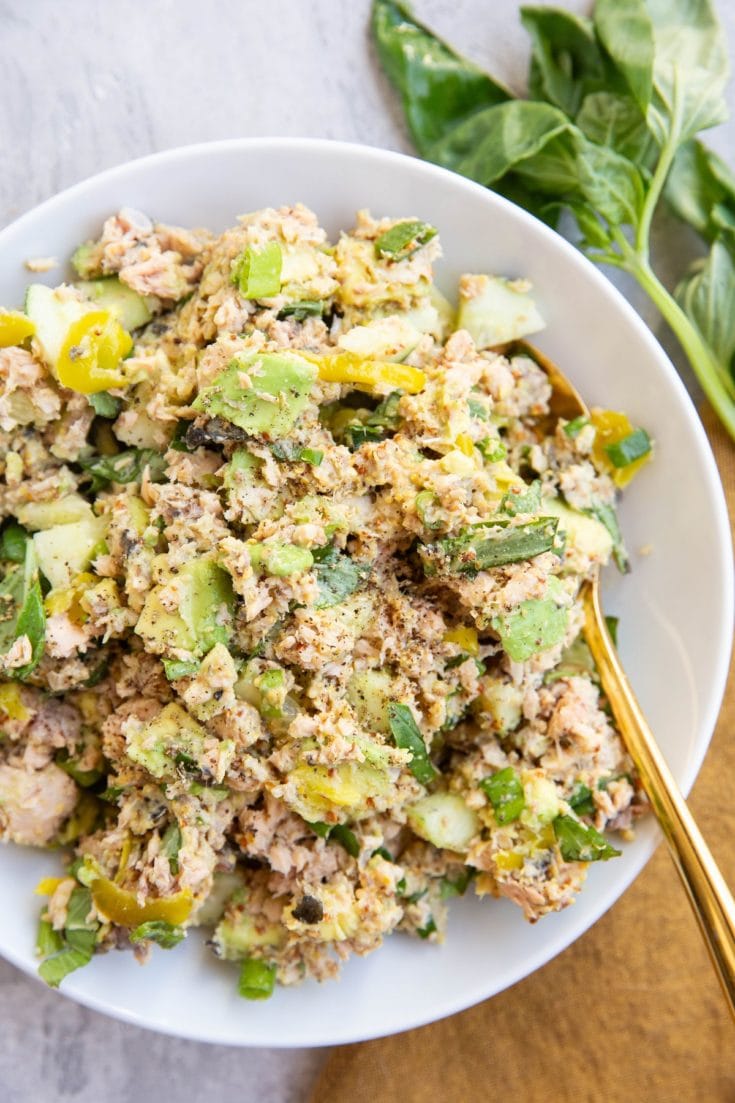 Easy Canned Salmon Salad (No Mayo!) The Roasted Root