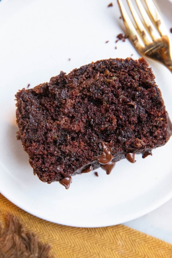 Double Chocolate Oatmeal Zucchini Bread - The Roasted Root