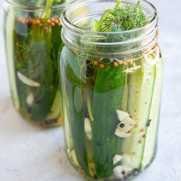 How to Make Dill Pickles - The Roasted Root