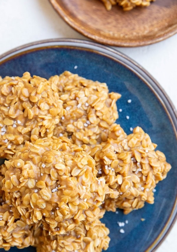 CROPPED no-bake peanut butter cookies